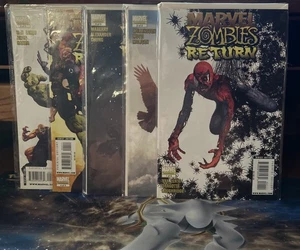 Marvel Zombies Return #1-5 (2009) vollständig gelaufen Marvel Comics Sehr guter Zustand/NM - Bild 1 von 6