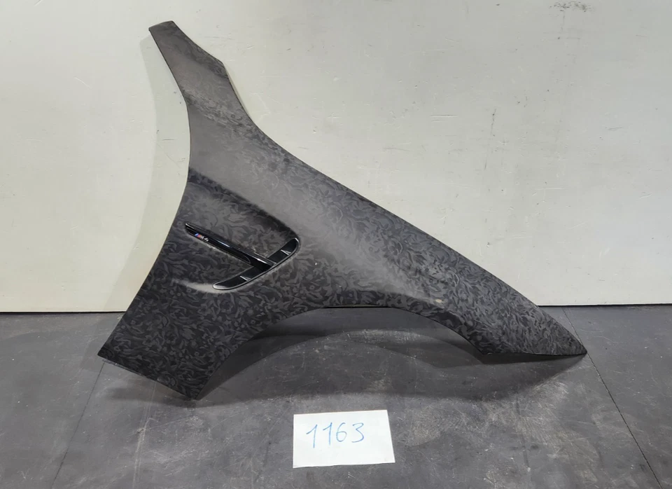 ✅ 15-20 OEM BMW F82 F83 M4 Passenger Side Fender Panel Shell Gray WRAP *NOTE - Image 1 of 4