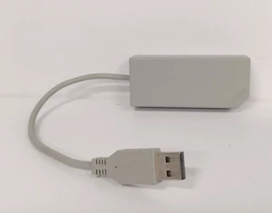 Offizieller Original-Zubehör-Hersteller Nintendo Wii Ethernet USB LAN Adapter (RVL-015) - voll funktionsfähig! - Bild 1 von 6