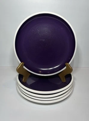 Rachael Ray - RISE - Purple & White  - 11” Dinner Plates - Set of 7 - Image 1 of 4
