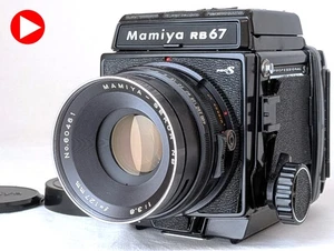 [Exc+5] Mamiya RB67 Pro S Sekor NB 127mm F3.8 Lens 120 Film Back From JAPAN - Picture 1 of 15
