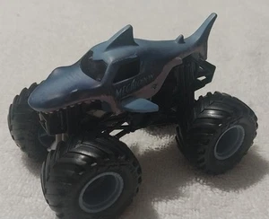 Hot Wheels 1:64 Monster Jam Truck - Megalodon Shark Blue Rims - Picture 1 of 5