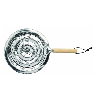 Kitchen Craft KCSIMMER Spargifiamma con Manico in Legno, 21 cm, Rame, Argen 6krM - Immagine 1 di 3