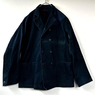 Chaqueta Denim Hecha en Japón 45rpm Índigo Doble Pecho Azul Marino Oscuro De JAPÓN◎ Foto 1 de 4