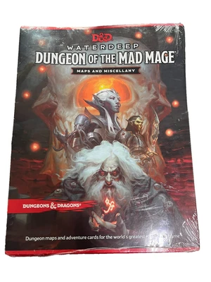 Dungeons & Dragons Waterdeep: Dungeon of the Mad Mage Maps and Miscellany read* - Image 1 of 2