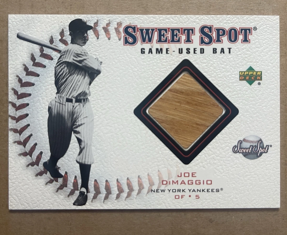 その他 Upper deck 2002 Joe DiMaggio Jersey Card 2002 Upper Deck Piece of History #39 Joe DiMaggio New York Yankees