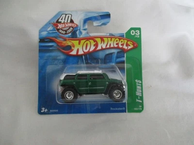 Tarjeta corta Hot Wheels 2008 Super Treasure T-Hunt $ Rockster sellada Foto 1 de 4