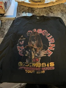 Vintage 1996 Ozzy Osbourne Ozzmosis "Retirement Sucks" T-Shirt Size Large  - Picture 1 of 6