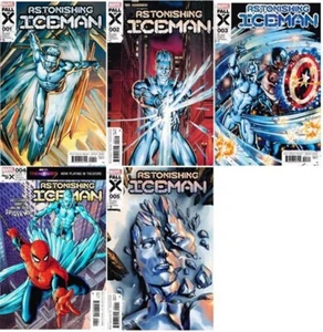 Astonishing Iceman #S 1-5 Complete Series Marvel (2023) VF/NM Fall of X - Bild 1 von 6