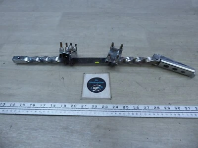 1974 Suzuki GT550 Triple S278-5) vintage front highway peg twist bar assembly - Image 1 of 4