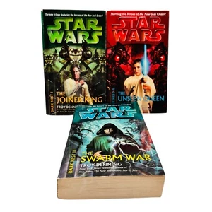 Star Wars Dark Nest Book Trilogy The Joiner King Unseen Queen Swarm War PB - Picture 1 of 7