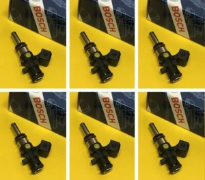 980 cc Fuel injectors x 6 for BMW E46 330i + 330Ci 2.8L 98-00 E85 OK New Bosch - Picture 1 of 4
