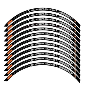 1290 R 1290r long motorcycle wheel rim graphics x 12 - Picture 1 of 3