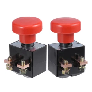 Interruttore Emergenza Macchina Funzionamento Stop Pulsante Killswitch per Auto Push 250A - Foto 1 di 11