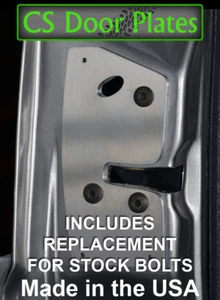 Jeep Grand Cherokee (ZJ) 93-98 Door latch repair & reinforcement plate pair. L&R - Picture 1 of 9
