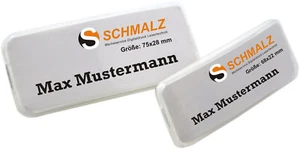 10x Placas Plásticas Blanco Imán o Aguja de Seguridad Empuje Papel - Imagen 1 de 7