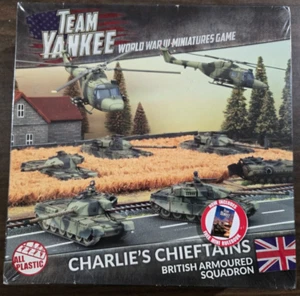 Team Yankee World War 3 Miniatures Game Charlie's Chieftains (Sealed) - Picture 1 of 3