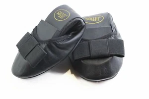Leather Ballet Jiffies Louise Womens Dance Flats Shoes - Black - Picture 1 of 4