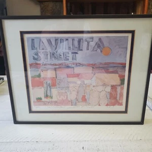 San Antonio TX La Villita Street Jim N Hill Limited Edition Print Sign Numbered - Picture 1 of 9