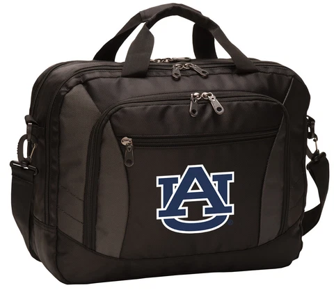 Auburn Laptop Bag AUBURN TIGERS Computer Bags Messenger LOADED With POCKETS! Cover