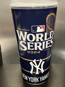 2024 MLB World Series New York Yankees Souvenir Cup vs. Los Angeles Dodgers - Picture 1 of 2
