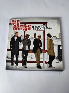 KID BRITISH IT WAS FOOTBALL OR THIS CD MINI ALBUM CARDCASE 2009 Mercury Records - Picture 1 of 6