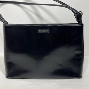 Kate Spade New York Vintage Damen Lackleder Schultertasche - Bild 1 von 15