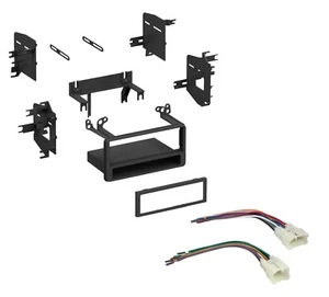 Car Stereo Radio Dash Installation Kit w/ Harness for 2000-2011 Toyota & Scion - Picture 1 of 1