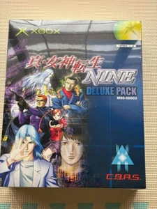 XBOX Game Shin Megami Tensei NINE Deluxe Pack Atlus 2002 Brand New from Japan - Picture 1 of 4
