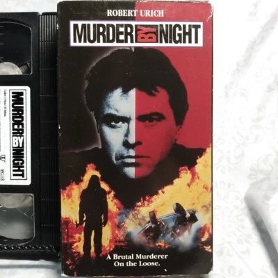 Murder By Night VHS 1996 Robert Urich Kay Lenz 1989 Paul Lynch Thriller - Imagem 1 de 3