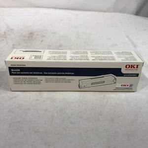 43502001 New Genuine Oki Black High Capacity Toner Cartridge for the B4600 - Picture 1 of 4
