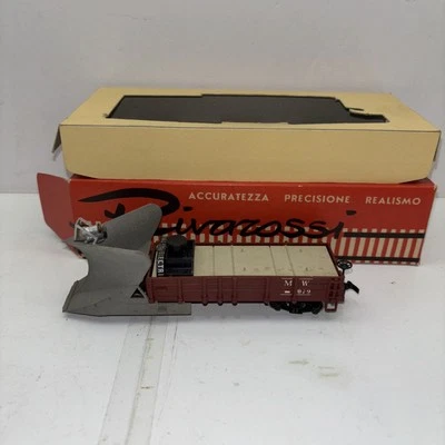 RIVAROSSI 2258 HO Scale Snow Plow MW Railroad - Image 1 of 4
