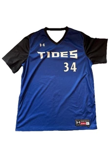 NORFOLK TIDES BASEBALL TEAM Under Armour Authentic XL Jersey - Picture 1 of 12