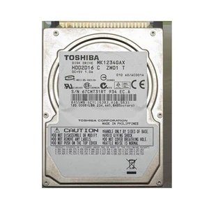 Hard Disk HDD Drive Ide Pata 2,5 " 120GB Computer Portable Eide Laptop Notebook - Picture 1 of 3