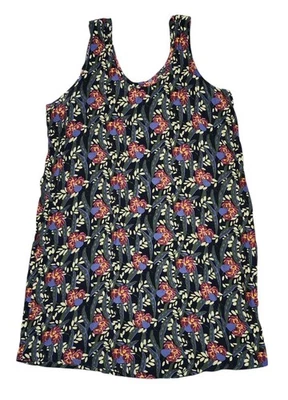 Vestido sin mangas floral vintage de lino de Jeanne Engelhart talla L - Hecho en Lituania Foto 1 de 4