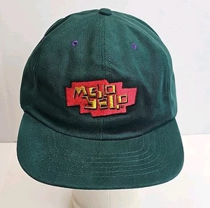 Vintage 90's Mellow Yellow "Let It Out" Promo Green/Pruple Snapback Gr. OSFA - Bild 1 von 9