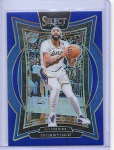 2024-25 Select Anthony Davis #25 Concourse Blue Prizm Mavericks - Imagen 1 de 2