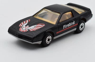 Matchbox Superfast MB12 Pontiac Firebird SE schwarz, braune Einrichtung. Macau - Bild 1 von 4