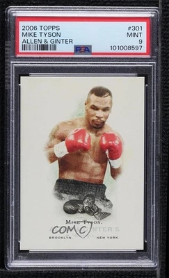 2006 Topps Allen & Ginter's Mike Tyson #301 PSA 9 MINT - Image 1 of 2