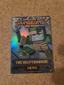 Minecraft Dungeons Arcade Series 3 (#99 Hero: The Kelptomaniac) FOIL Card - Picture 1 of 2