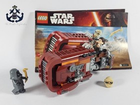 LEGO 2015 Star Wars Rey's Speeder Set 75099 + Instructions Force Awakens Ep. 7