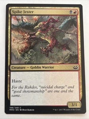 MTG Modern Masters 2017 Spike Jester 188/249 LP - Image 1 of 2