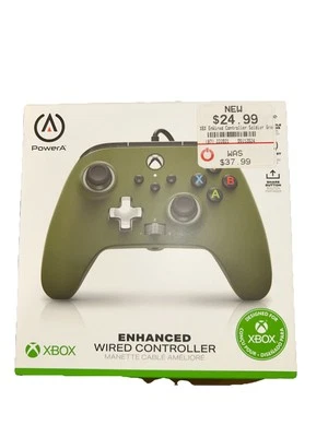 SEALED PowerA Enhanced Wired Controller for Xbox - Mist Gamepad Wired - Image 1 of 3