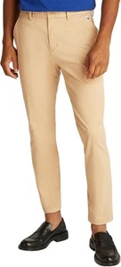 Brand New Tommy Jeans Men's Austin Stretch Chinos, Beige W31 L 34 RRP £120 - Picture 1 of 6