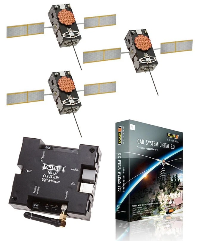Faller 161355 - 1/87/H0 Car System Digital, Beginner Set - New - Image 1 of 1