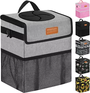 Car Trash Can Bin for Back Seat Leak Proof, Cute Trash Bag Hanging, for SUV Truc - Picture 1 of 7