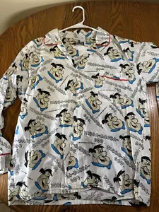 Briefly Stated Size Medium Flintstones Pajama Set - Picture 1 of 3