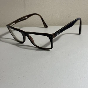 Ray Ban RB 5287 5373 Rectangle Eyeglasses Frames Only 52-18-140 Brown Yellow - Picture 1 of 4