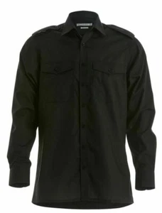 Kit Kustom Uomo Camicia Nera Manica Lunga Su Taglia Lavoro Pilota Prezzo Prezzo Prezzo Prezzo Stradale £12,95 - Foto 1 di 2