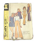 Mccalls C1975 Vintage Carefree Sewing Pattern 4139 Jumper Top Blouse Pants Kid 5
